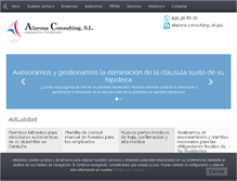 Tablet Screenshot of alarona.com